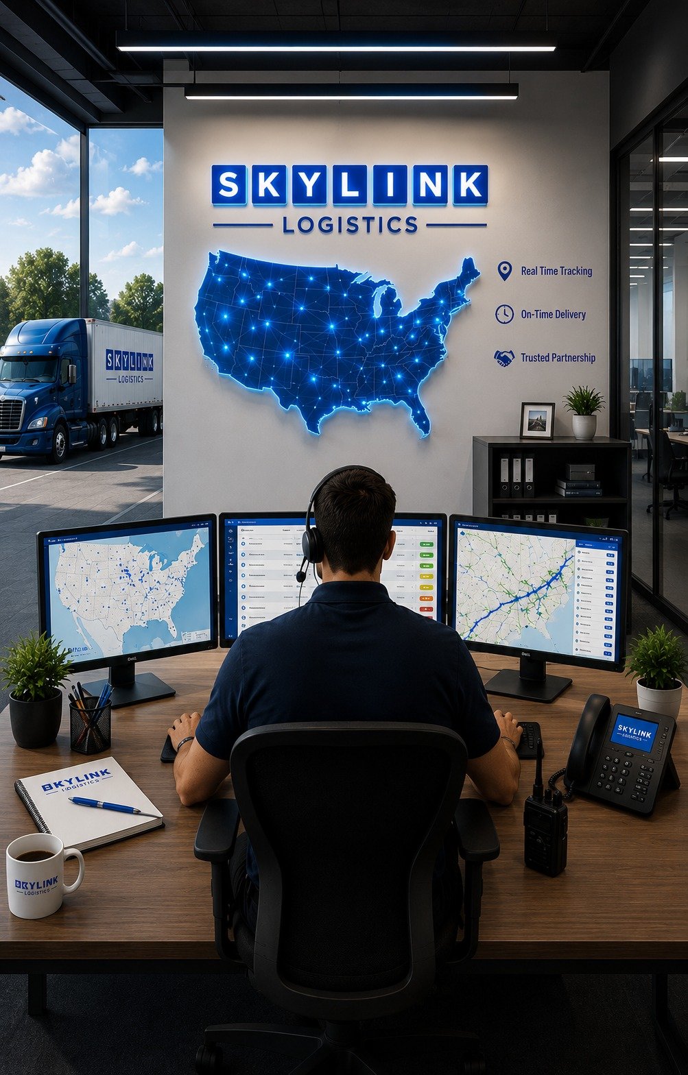 Truck Dispatch Setup 1 Truck Dispatch Setup