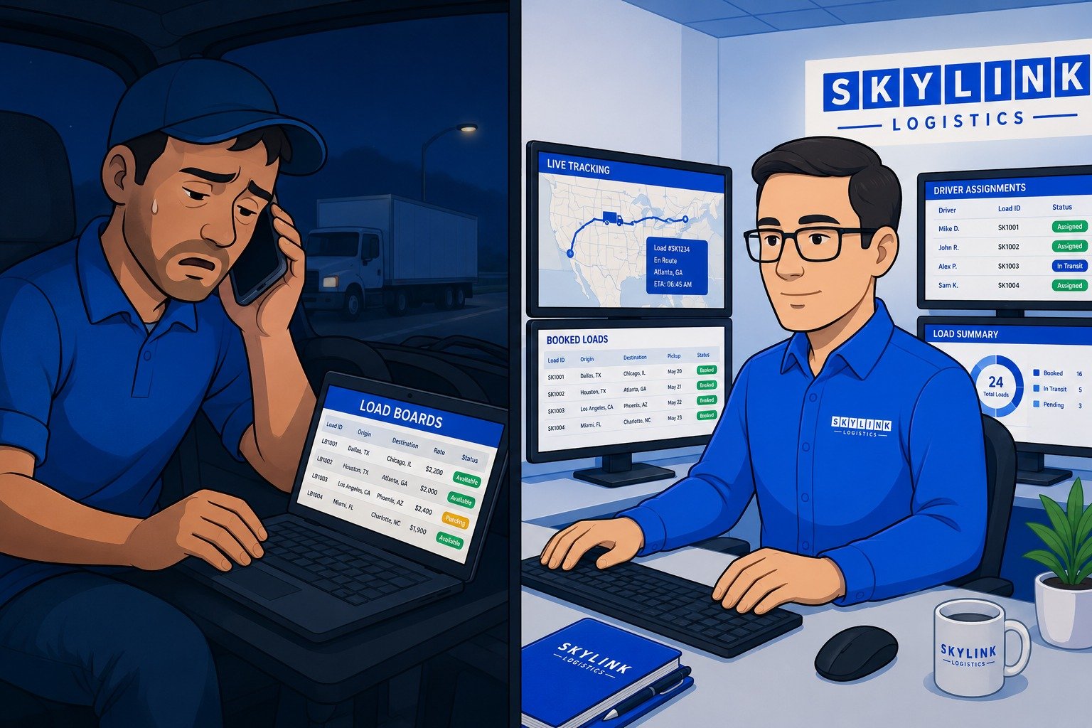 self dispatch vs dispatcher