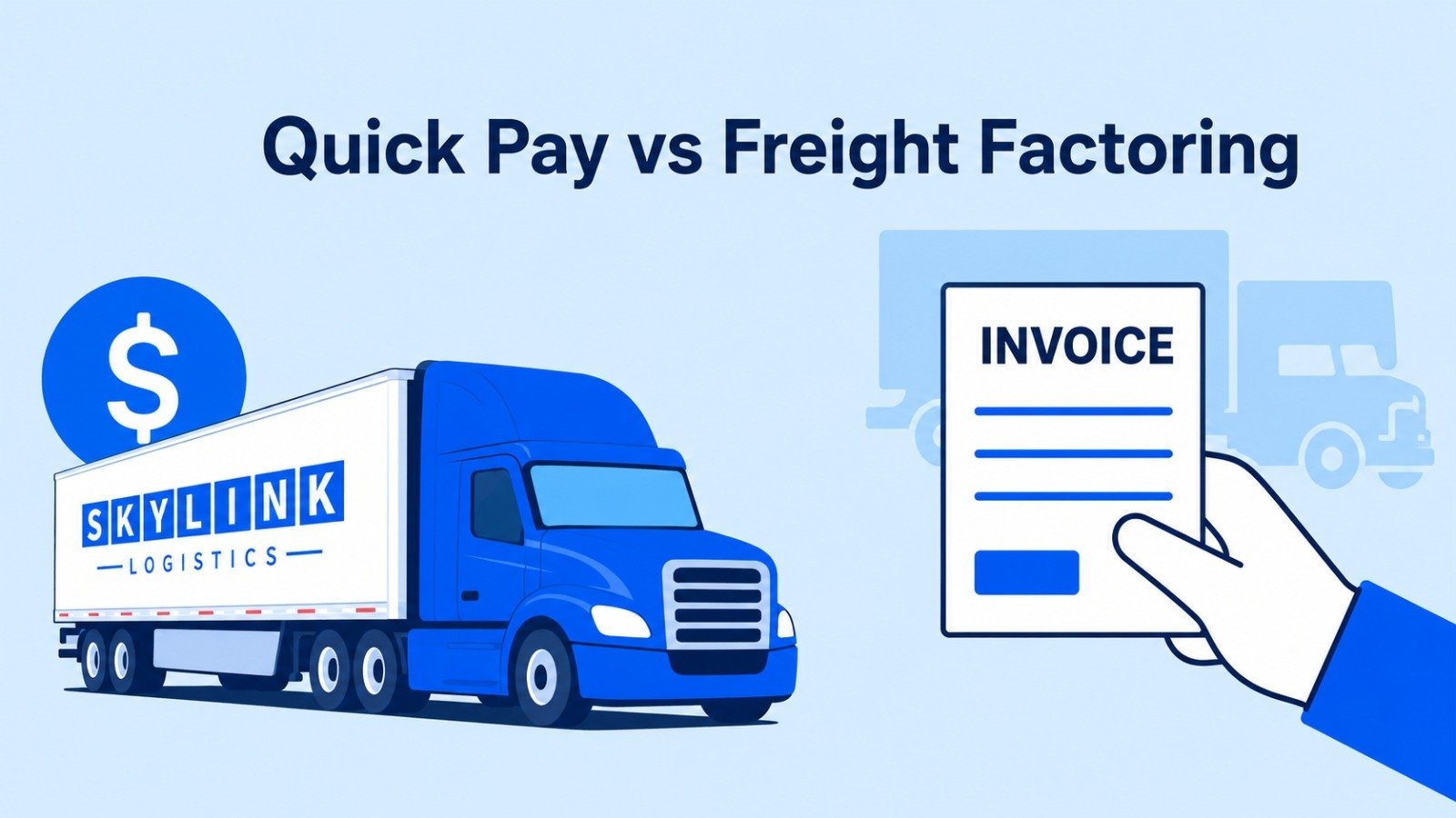 Factoring vs Quick Pay: Cash Flow Strategies | Skylink